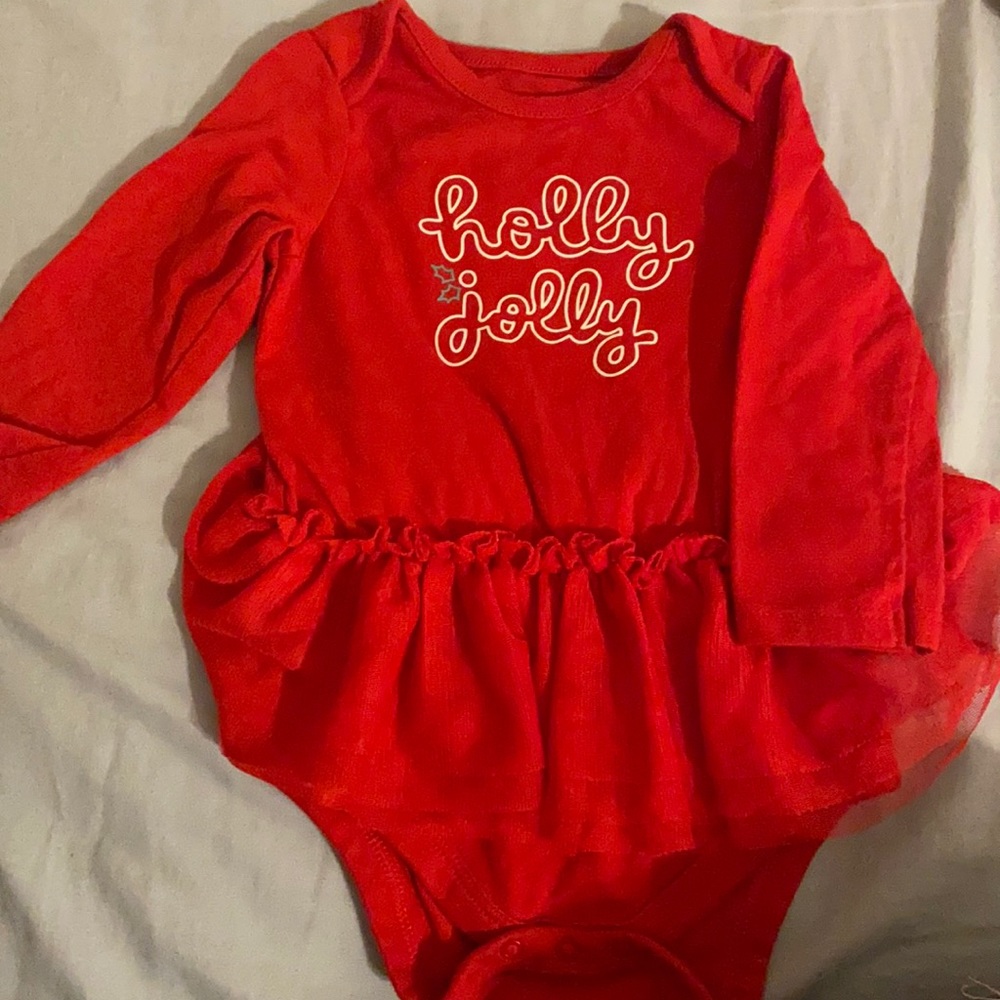 red christmas dress